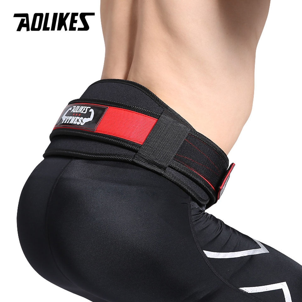 1Pc Fitness Weight Lifting Belt Barbell Dumbbell Training Back Support Weight Lifting Belt Gym Squat Dip Powerlifting Waist Belt