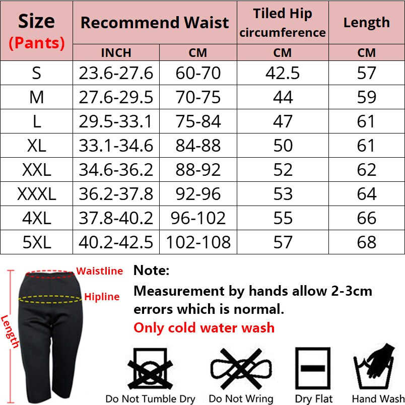 YBFDO Women Sauna Sweat Weight Loss Slimming Neoprene Pants Hot Thermo Waist Trainer Slimming Leggings Body Shaper Fitness Pants