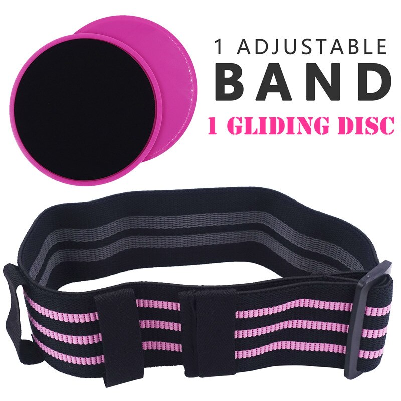 Adjustable Hip Glute Band Powerful Fabric Thighs Legs Booty Elastic Bands Non-slip Non-roll Fitness Home Gym Workout Equipment