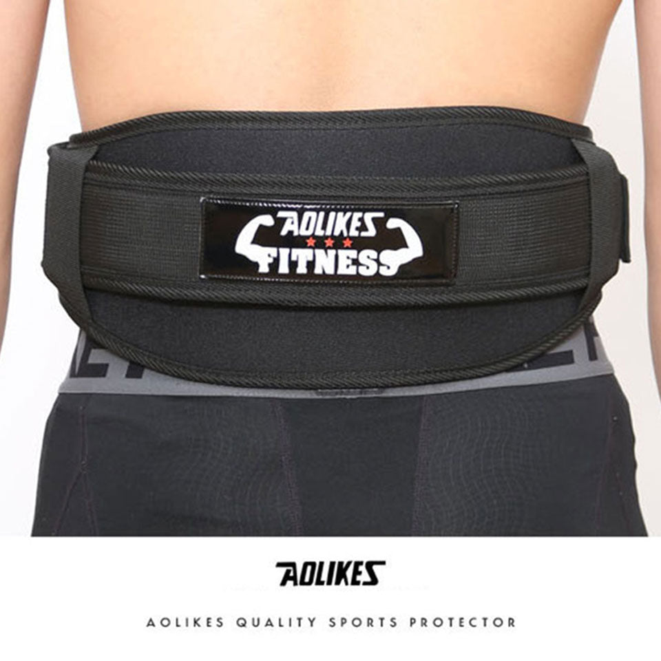 1Pc Fitness Weight Lifting Belt Barbell Dumbbell Training Back Support Weight Lifting Belt Gym Squat Dip Powerlifting Waist Belt