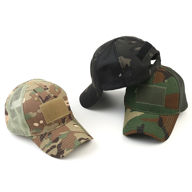 Tactical army cap Outdoor Sport Military Cap Camouflage Hat Simplicity Army Camo Hunting Cap For Men Adult