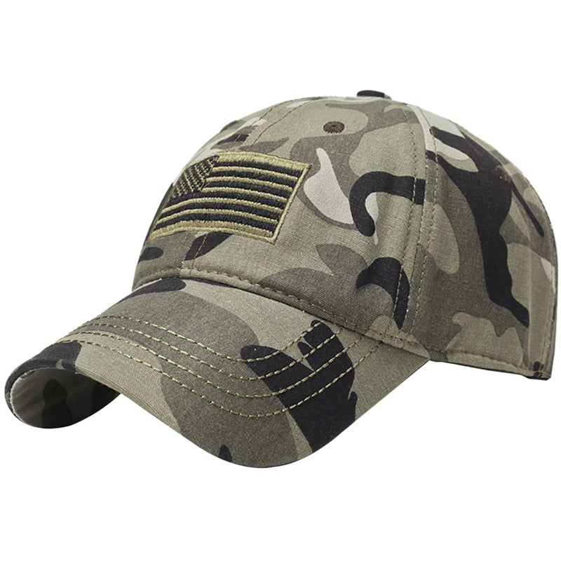 Tactical army cap Outdoor Sport Military Cap Camouflage Hat Simplicity Army Camo Hunting Cap For Men Adult