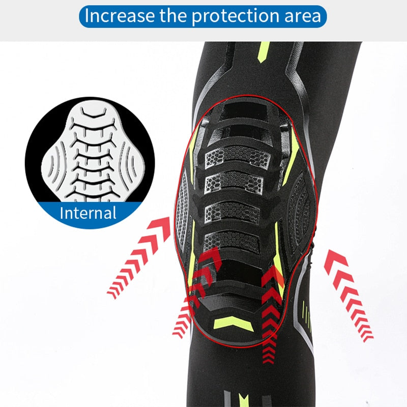 1Pc Knee Brace Compression Knee Support Shockproof Knee Pads Knee Sleeve for Running Arthritis Joint Pain Relief Men Women