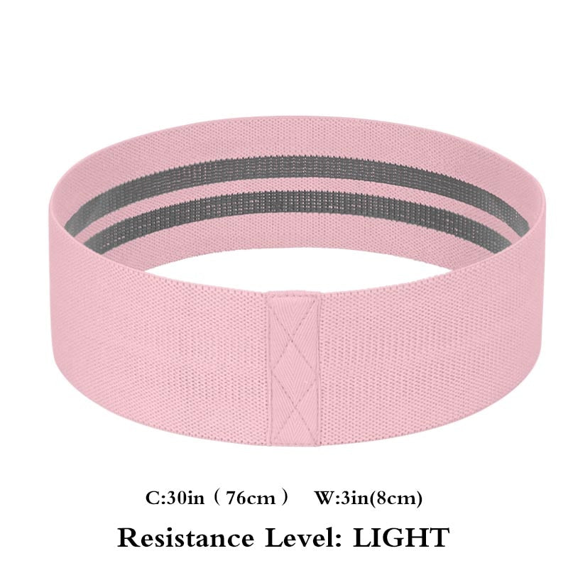 Resistance Band for Working Out Fabric Booty Band Women Men Workout Leg Hip Loops Band for Squat Butt Glute Fitness Home Elastic