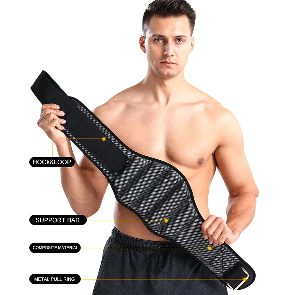 Weightlifting Squat Training Lumbar Support Band Sport Powerlifting Belt Fitness Gym Back Waist Protector For Men Woman's Girdle