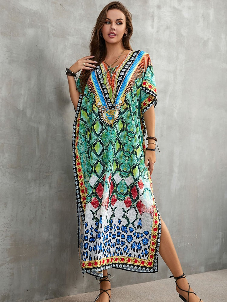 Easy Dry Beach Cover Up Robe Plage Vestido Playa Beach Pareo Swimsuit Cover Up Beachwear 2023 Bathing Suit Women Maxi Dress