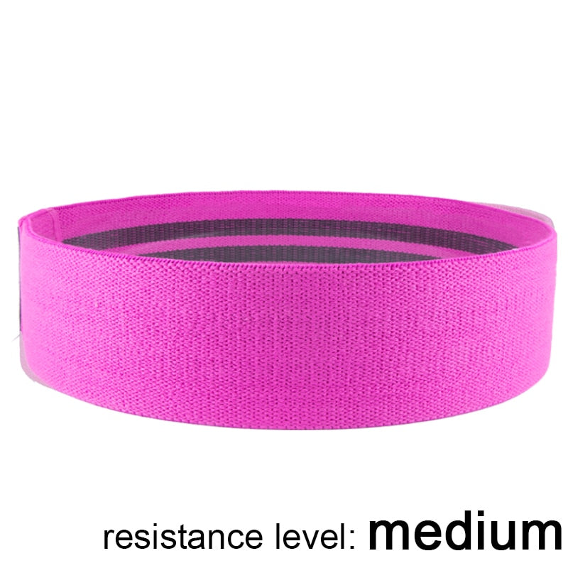 Resistance Band for Working Out Fabric Booty Band Women Men Workout Leg Hip Loops Band for Squat Butt Glute Fitness Home Elastic